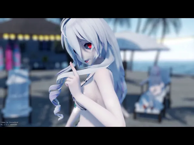 【mmd】「ヒビカセ hibikase」「yeah oh ahhh oh 」《fortune haku、fortune luka》